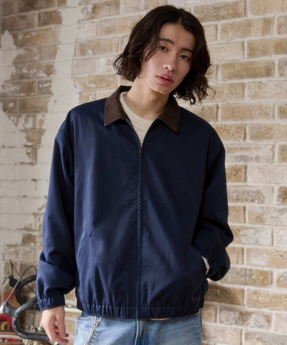ネイビー モデル：182cm L着用