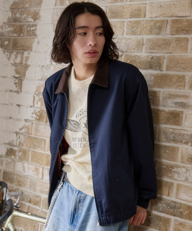 ネイビー モデル：182cm L着用