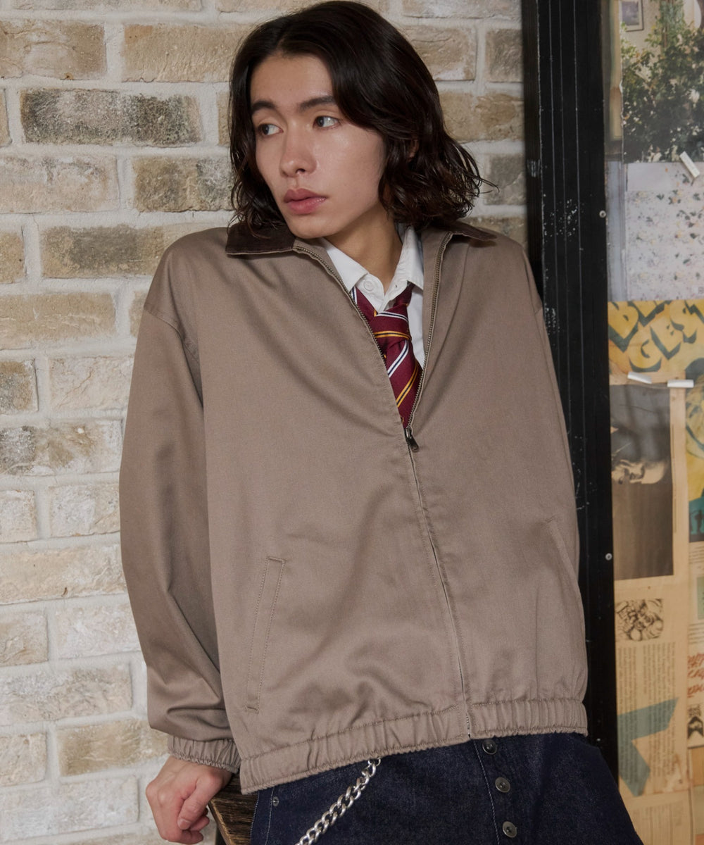 ベージュ モデル：182cm L着用