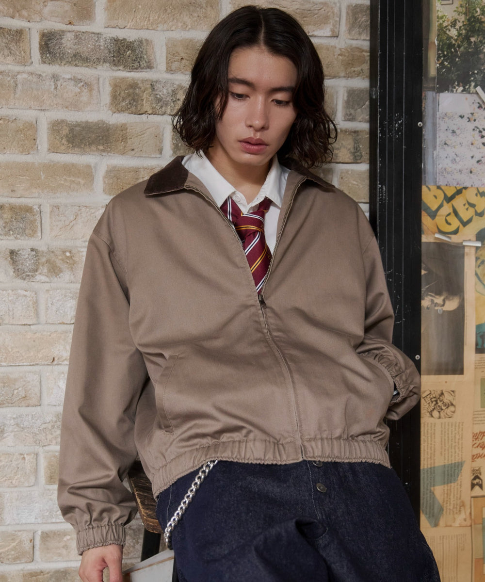 ベージュ モデル：182cm L着用