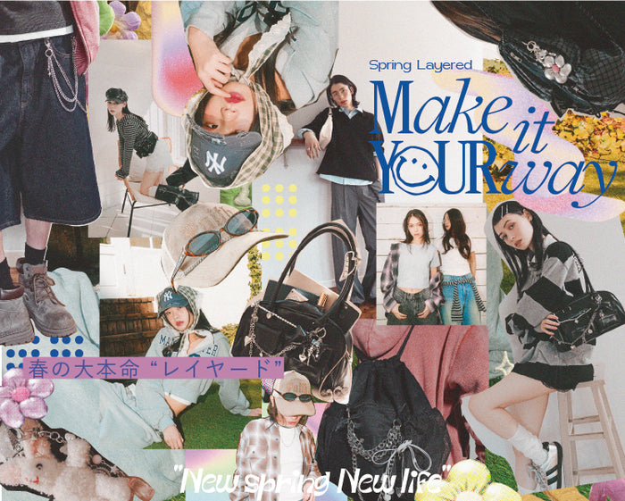【WEGO】レイヤードアイテム