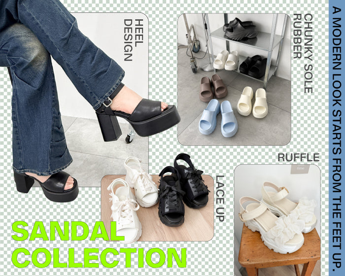 【WEGO】サンダルコレクション