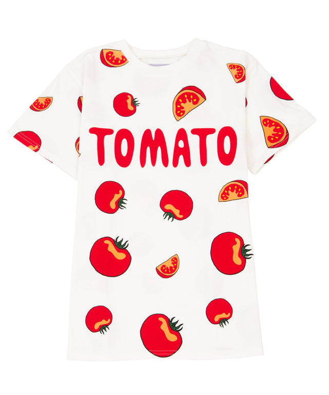 フード総柄Tシャツ