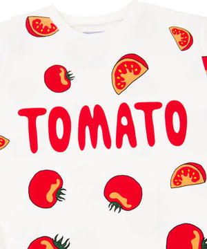 フード総柄Tシャツ