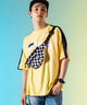 別注FILAパイピング切替Tシャツ(S)