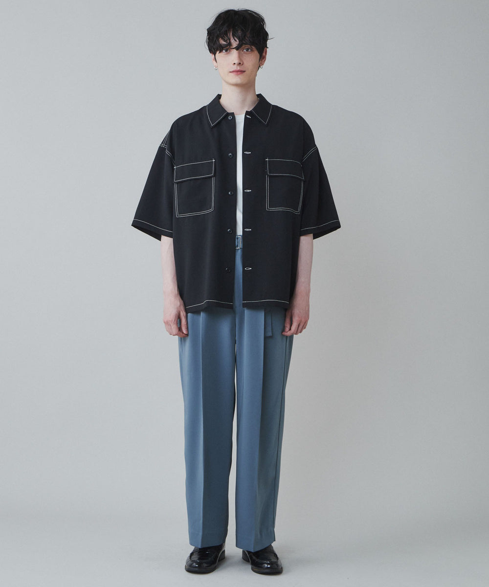 ブルーその他 モデル：180cm L着用