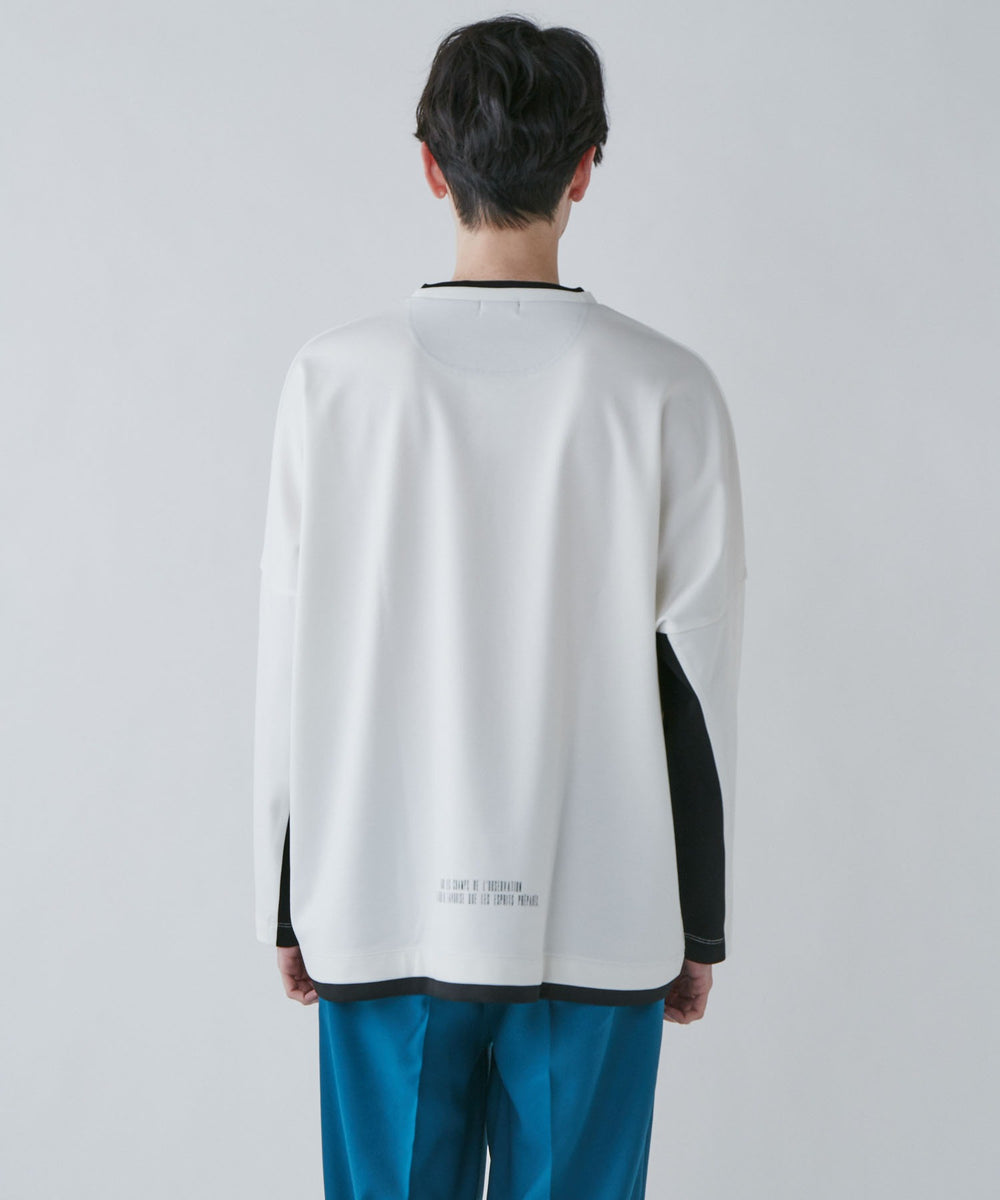 ホワイト モデル：180cm L着用
