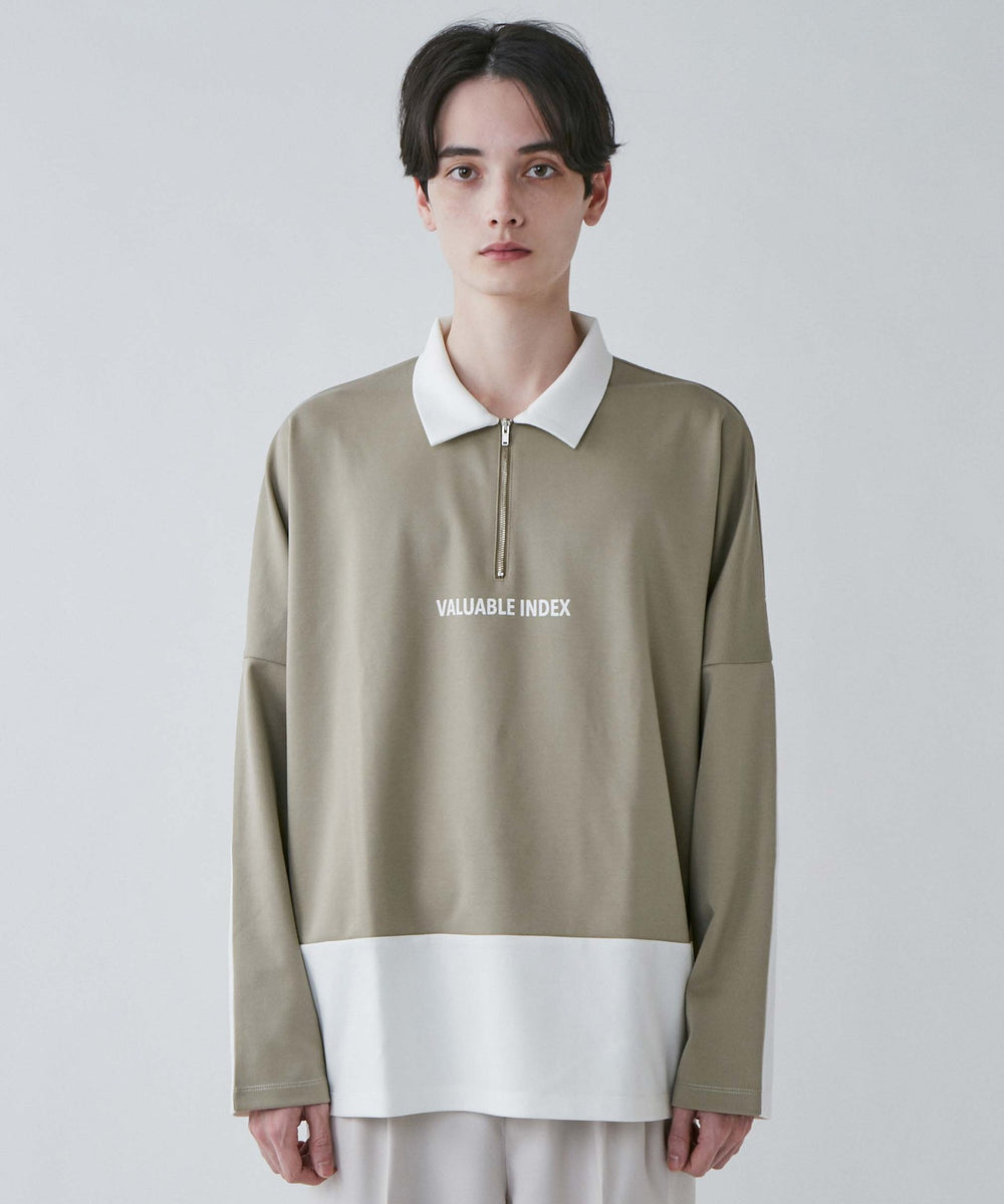 ベージュ  モデル：180cm L着用