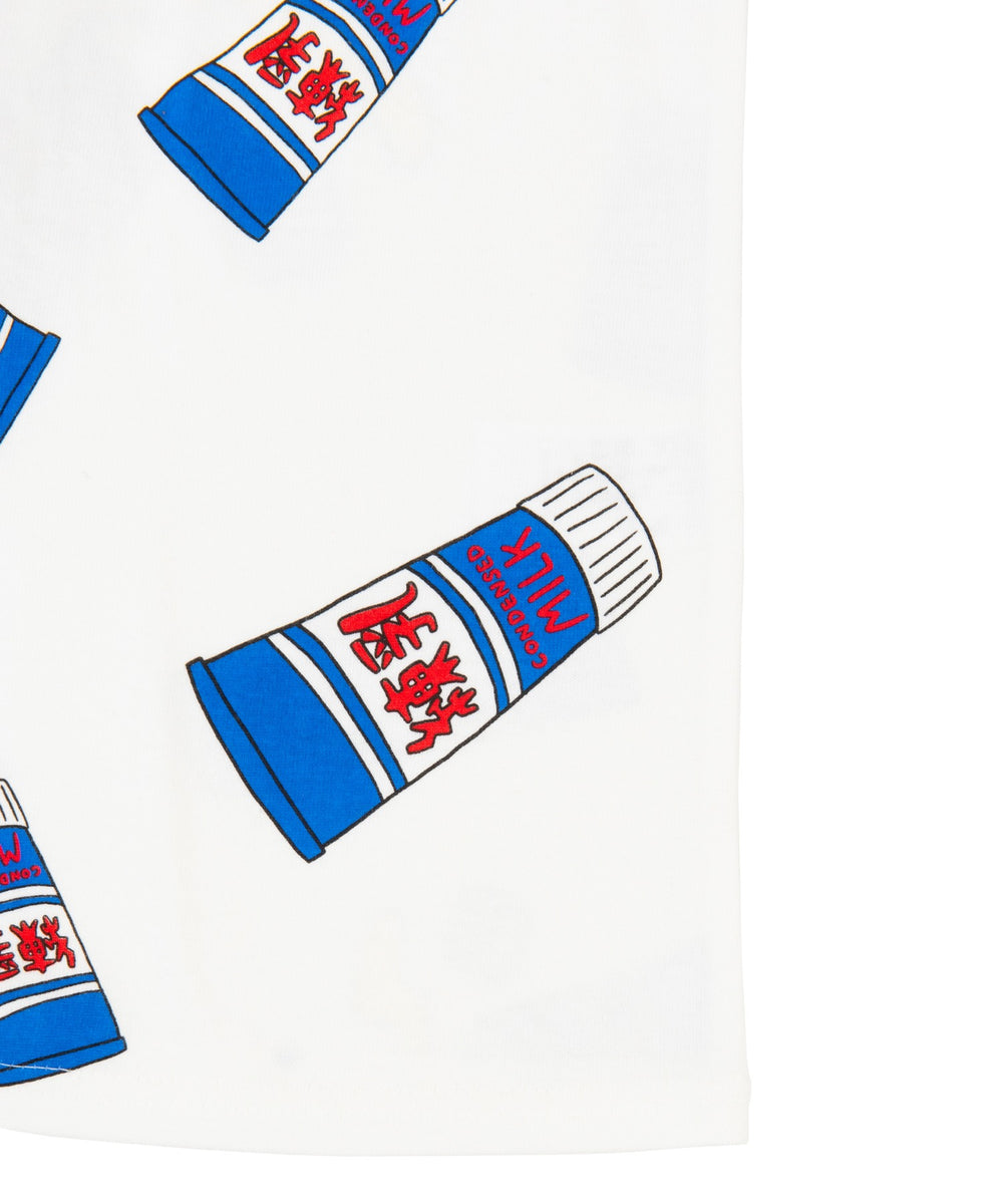 フード総柄Tシャツ
