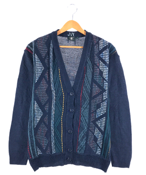 Casualland SPORTSWEAR 総柄カーディガン