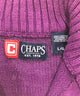 CHAPS ハーフZIPニット