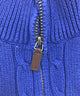 CHAPS ハーフZIPニット