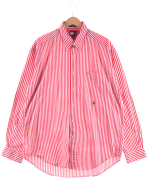 TOMMY ストライプ 長袖ブランドシャツ