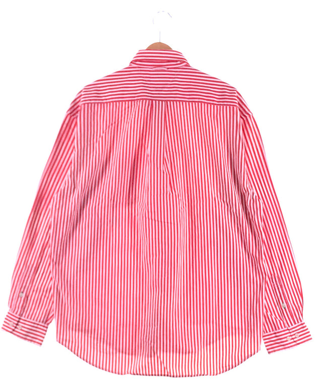 TOMMY ストライプ 長袖ブランドシャツ
