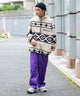 パープル モデル：175cm L着用