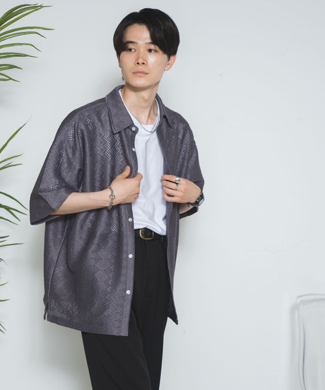 パープル モデル：177cm L着用
