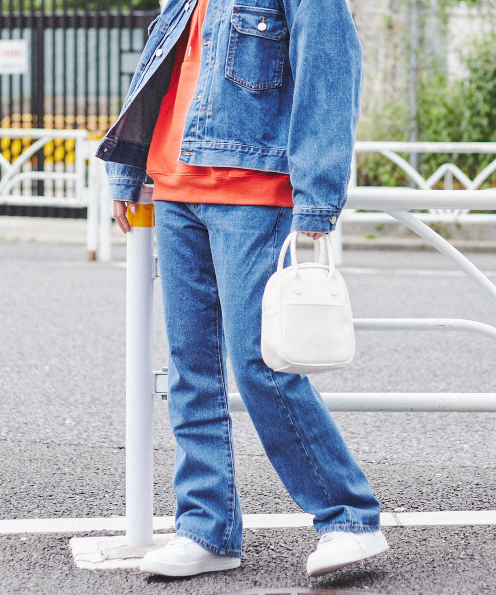 デニム中濃色 モデル：170cm M着用