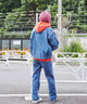 デニム中濃色 モデル：170cm M着用
